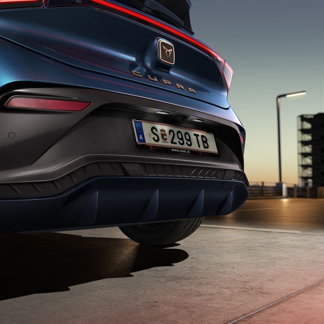 CUPRA Born mit Heckstoßstange