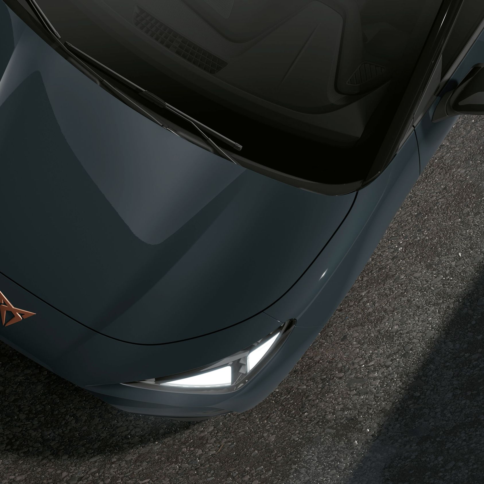 CUPRA Raval in Fjord-Blau