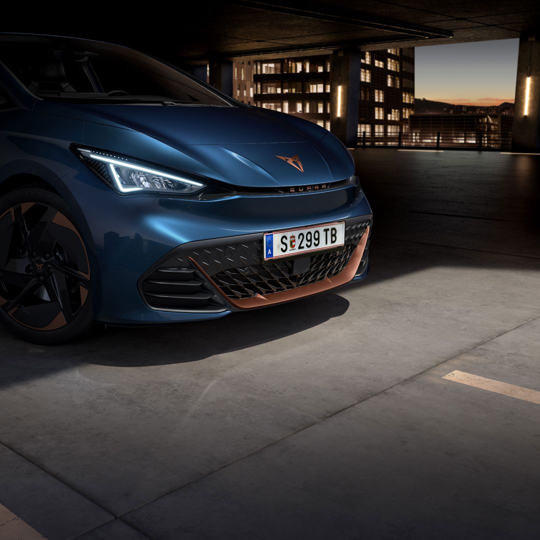 Der neue CUPRA Born mit Kühlergrill